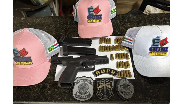  PMPR e PF desarticulam grupo que usava redes sociais para ostentar crimes